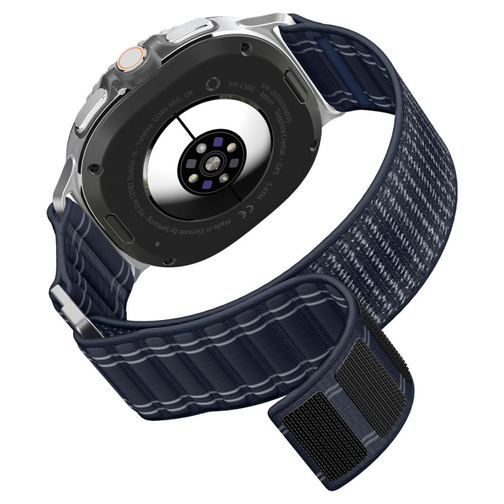 Spigen WBF0 remen za Samsung Galaxy Watch8 / Watch8 Classic Series, Tamnoplava AMP10155