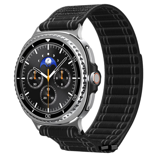 Remen Spigen WBF0 za Samsung Galaxy Watch8 / Watch8 Classic Series, Crni
