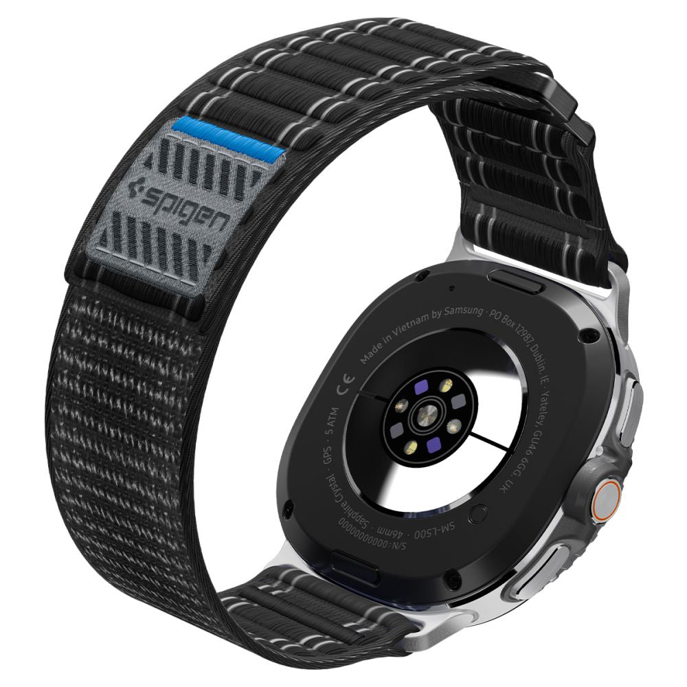 Remen Spigen WBF0 za Samsung Galaxy Watch8 / Watch8 Classic Series, Crni AMP10153