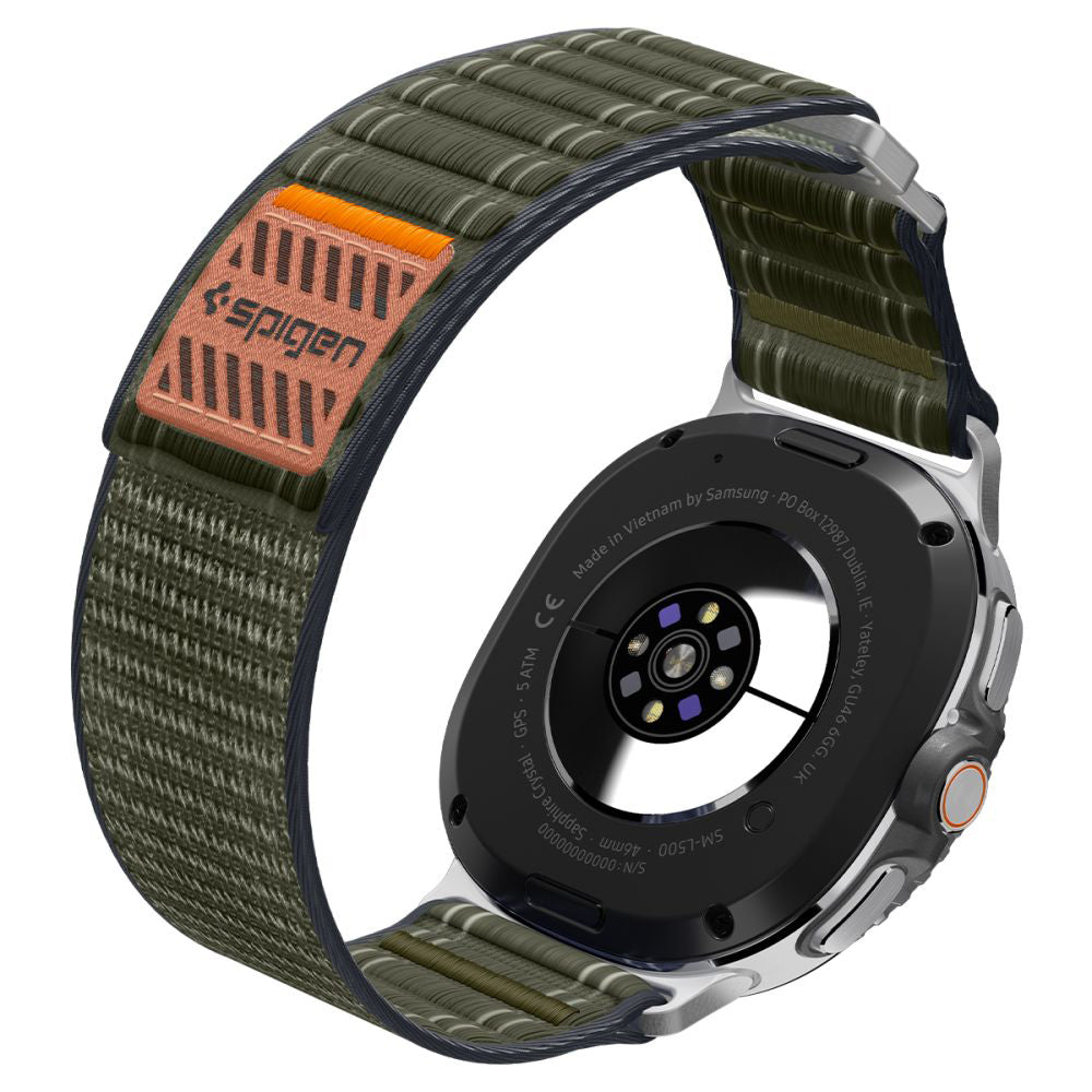 Remen Spigen WBF0 za Samsung Galaxy Watch8 / Watch8 Classic Series, Zelena AMP10154
