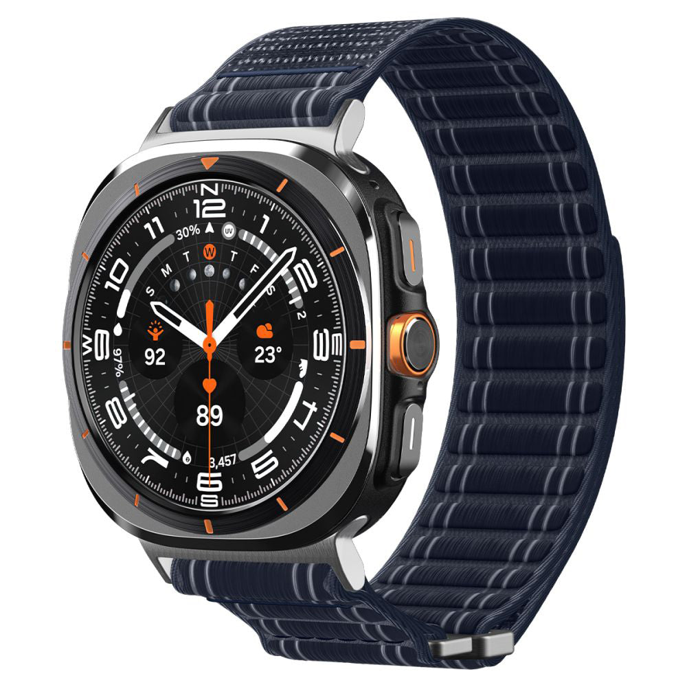 Remen Spigen WBF0 za Samsung Galaxy Watch Ultra, Mornarsko plavi AMP10148