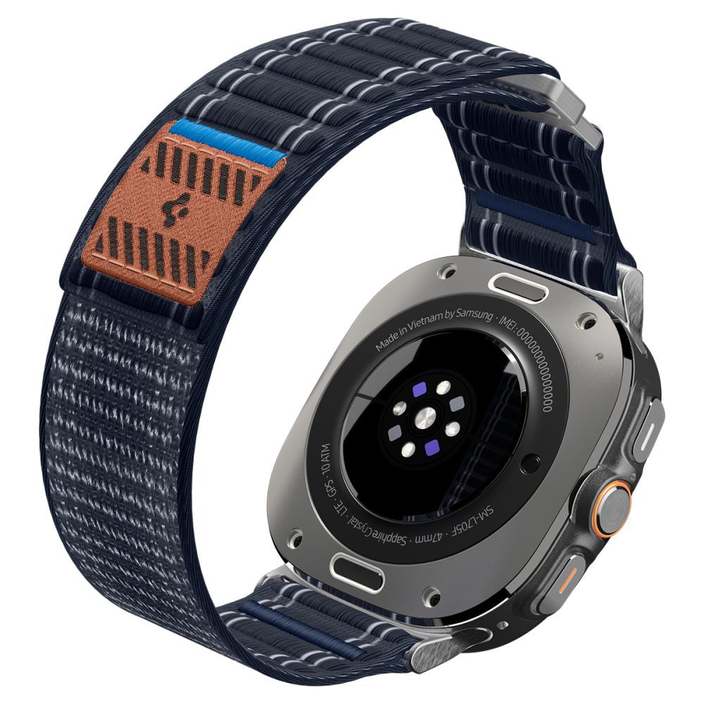 Remen Spigen WBF0 za Samsung Galaxy Watch Ultra, Mornarsko plavi AMP10148