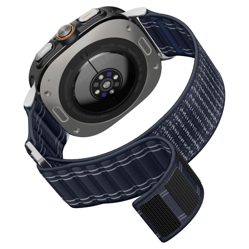 Remen Spigen WBF0 za Samsung Galaxy Watch Ultra, Mornarsko plavi AMP10148
