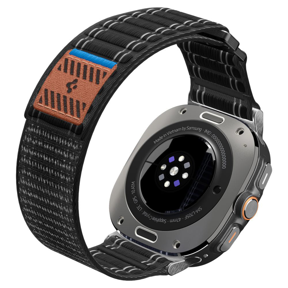 Remen Spigen WBF0 za Samsung Galaxy Watch Ultra, Crni AMP10146