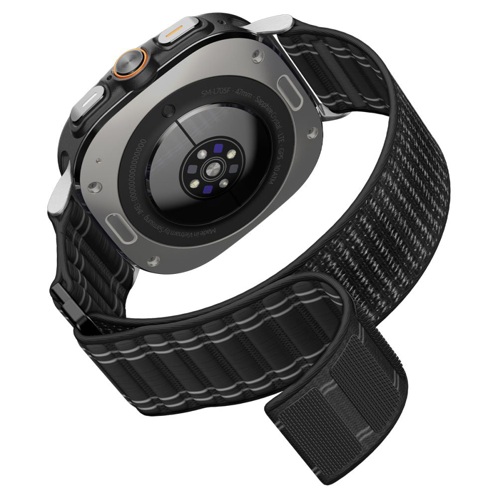 Remen Spigen WBF0 za Samsung Galaxy Watch Ultra, Crni AMP10146