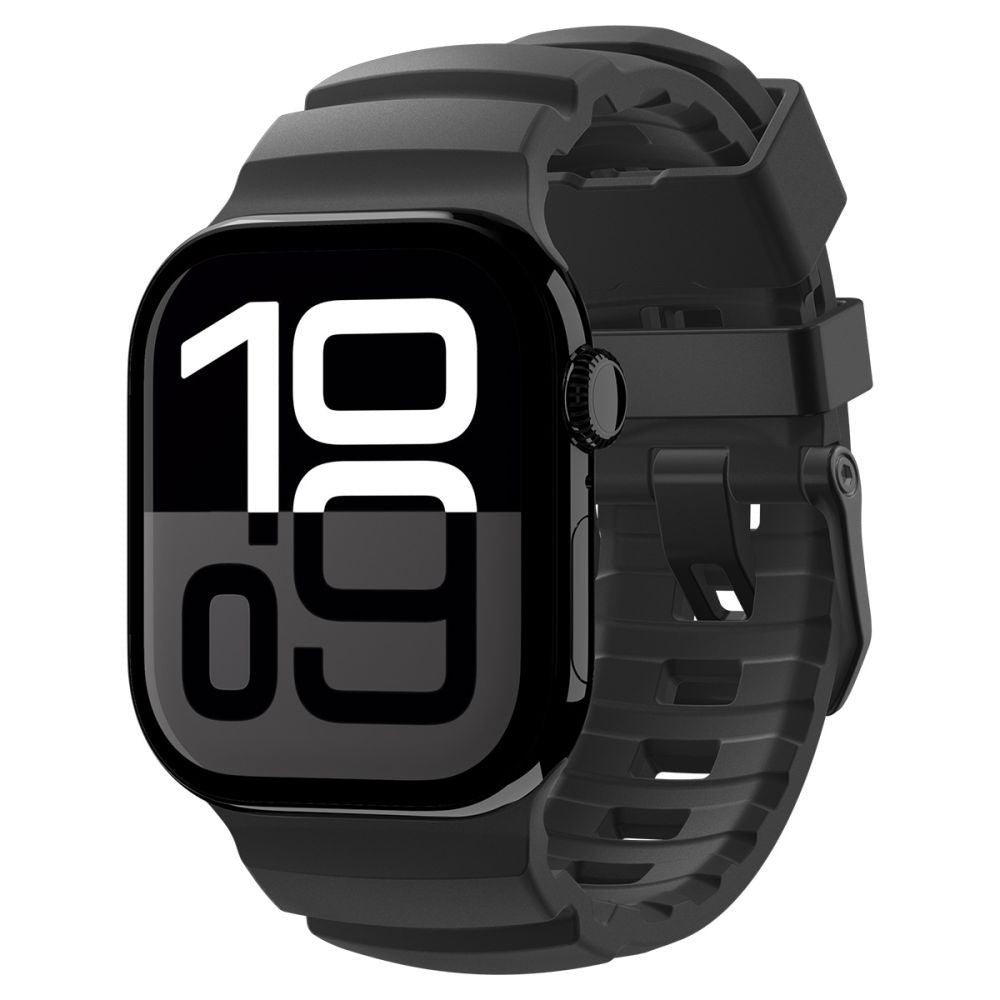 Remen Spigen WBS2 za Apple Watch 49mm / 46mm / 45mm / 44mm serije, Crni AMP10508