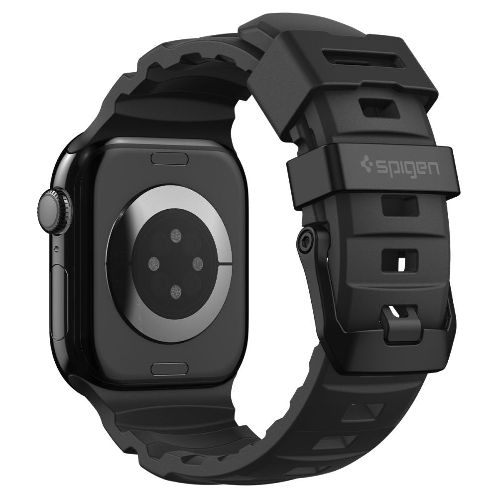 Remen Spigen WBS2 za Apple Watch 49mm / 46mm / 45mm / 44mm serije, Crni AMP10508
