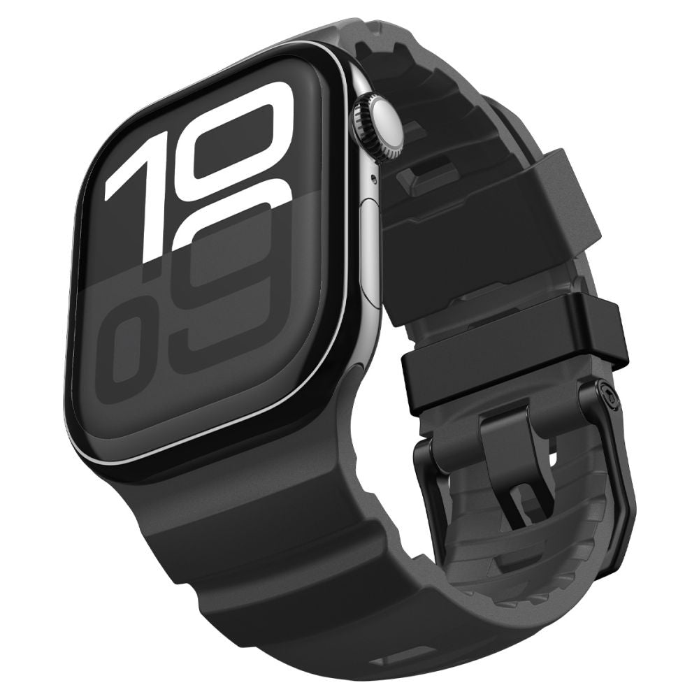 Remen Spigen WBS2 za Apple Watch 49mm / 46mm / 45mm / 44mm serije, Crni AMP10508