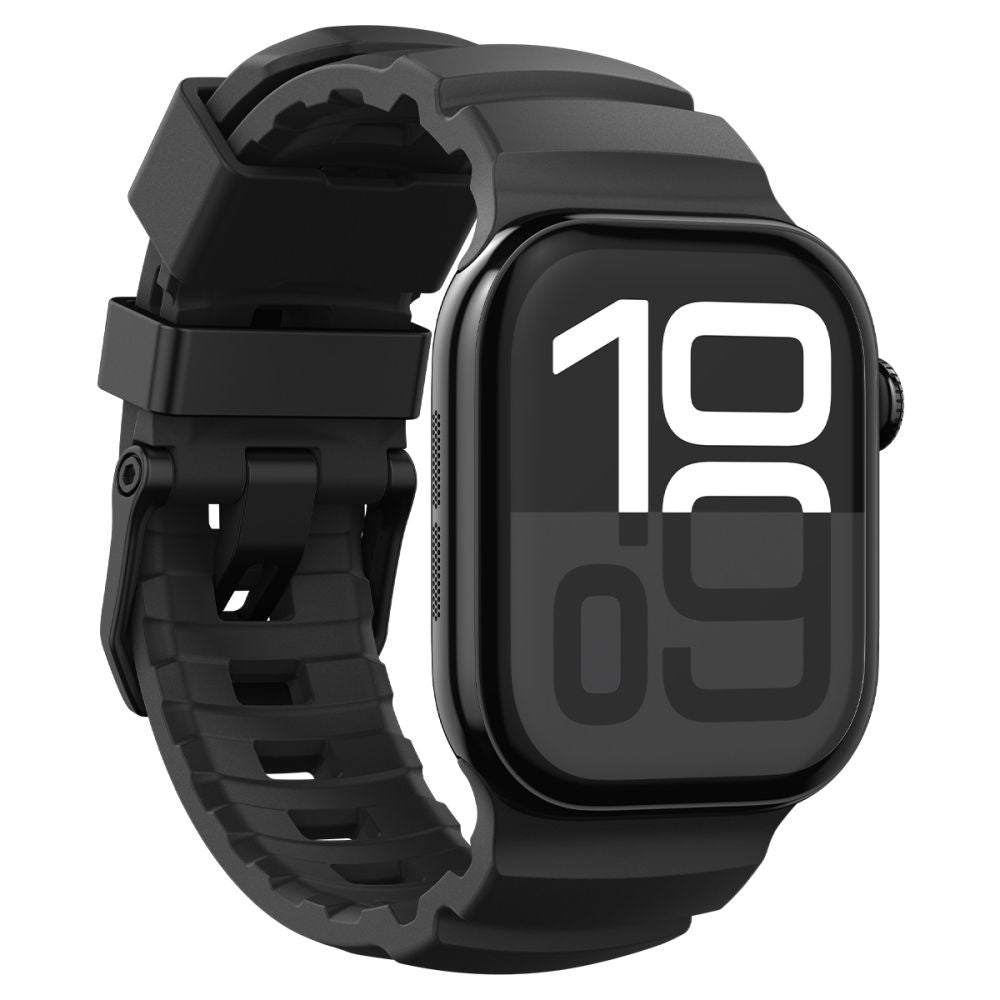 Remen Spigen WBS2 za Apple Watch 49mm / 46mm / 45mm / 44mm serije, Crni AMP10508