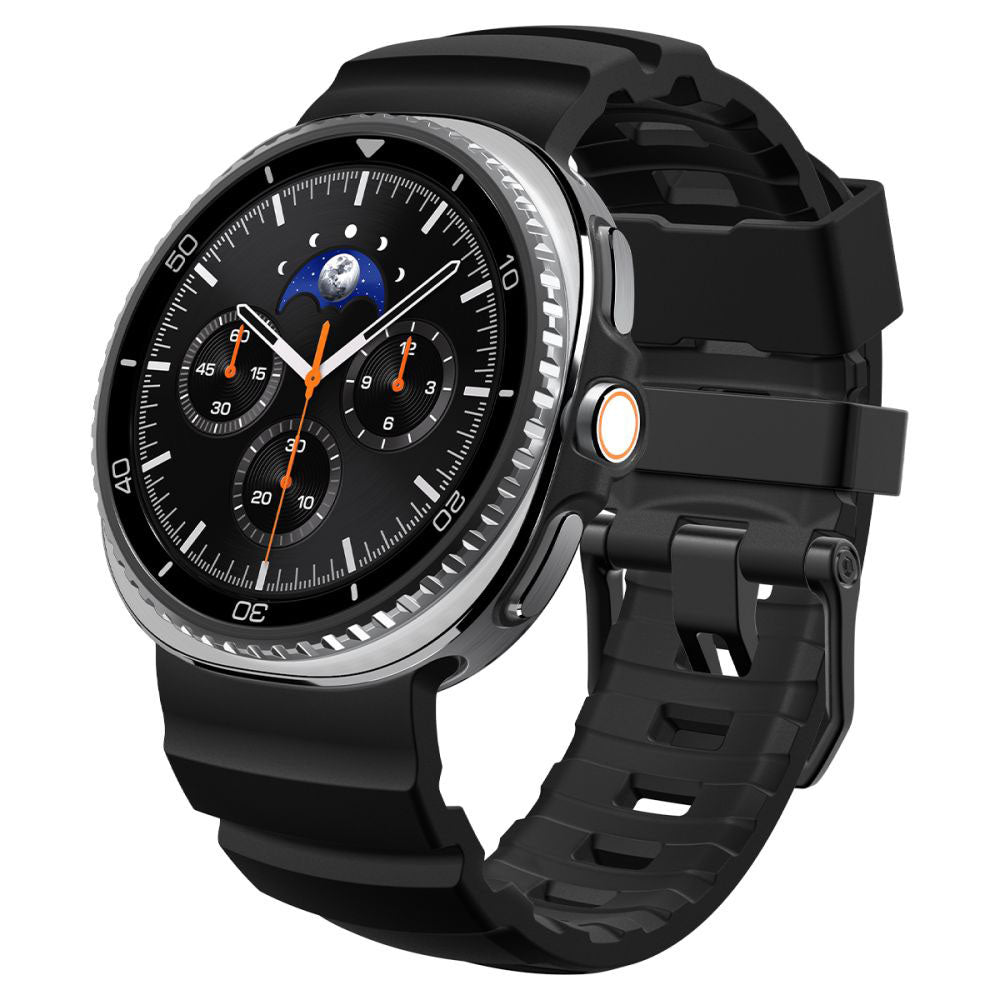 Remen Spigen WBS2 za Samsung Galaxy Watch8 / Watch8 Classic Series, Crni AMP10151