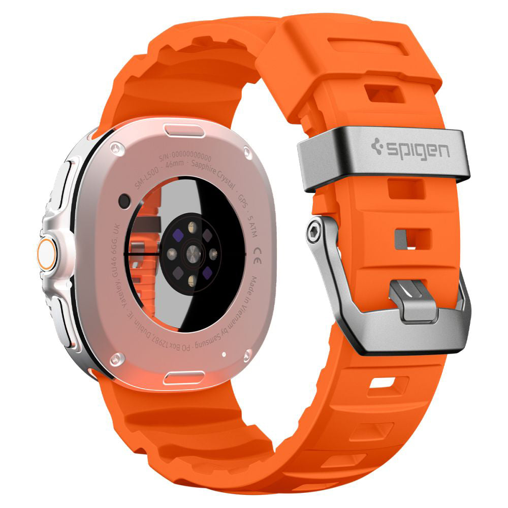 Remen Spigen WBS2 za Samsung Galaxy Watch8 / Watch8 Classic Series, Narančasti AMP10152