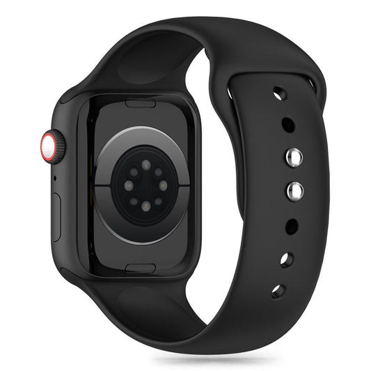 Remen Tech-Protect Silicone za Apple Watch 49mm / 45mm / 44mm / 42mm serije, Crni