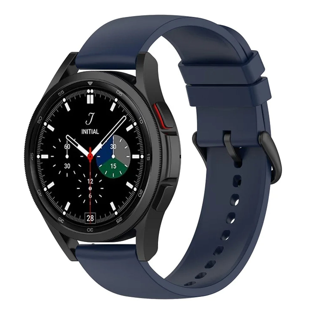 Remen Techsuit W001 za Samsung Galaxy Watch / Huawei Watch Series, 20mm, Tamnoplava