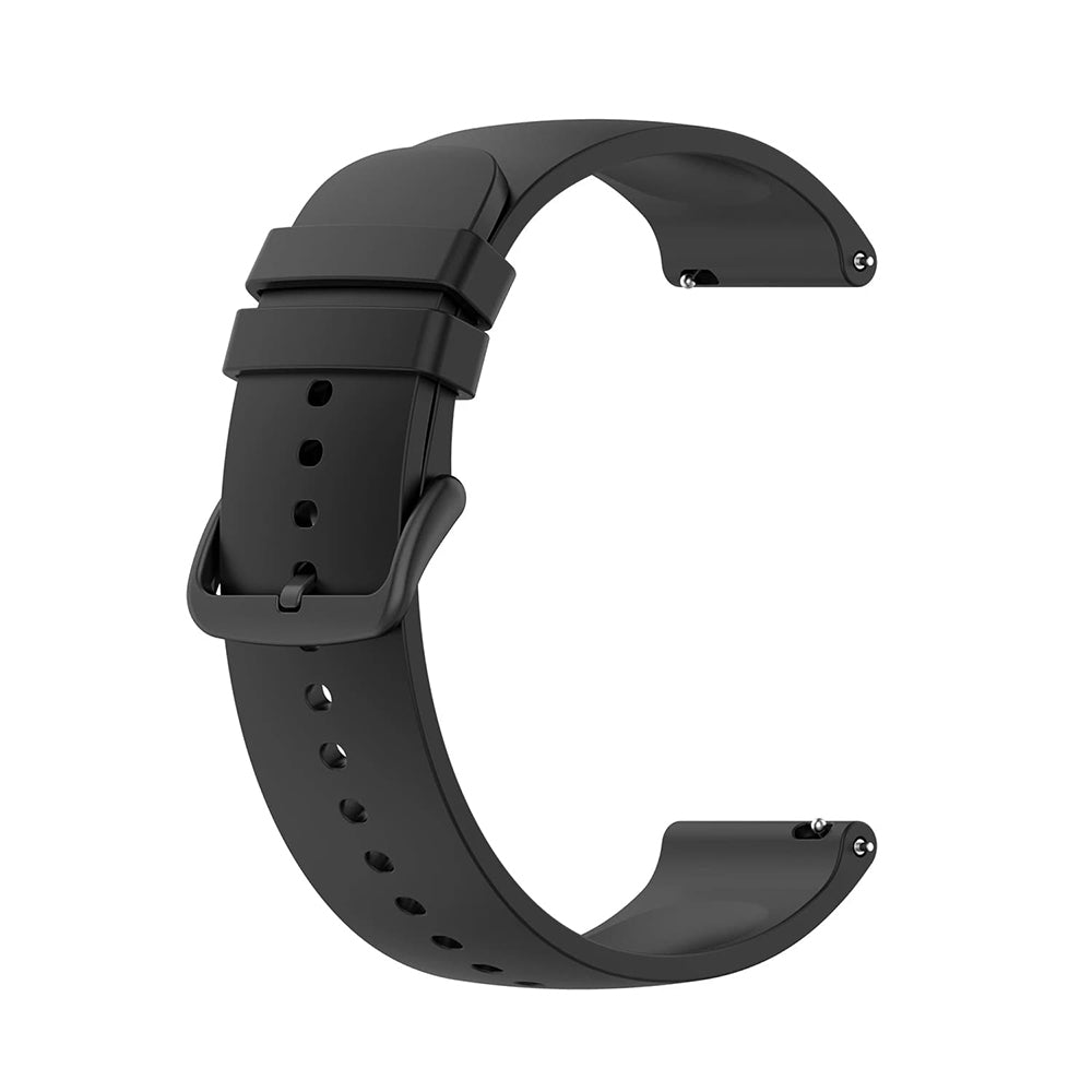 Remen Techsuit W001 za Samsung Galaxy Watch / Huawei Watch Series, 20mm, Crni