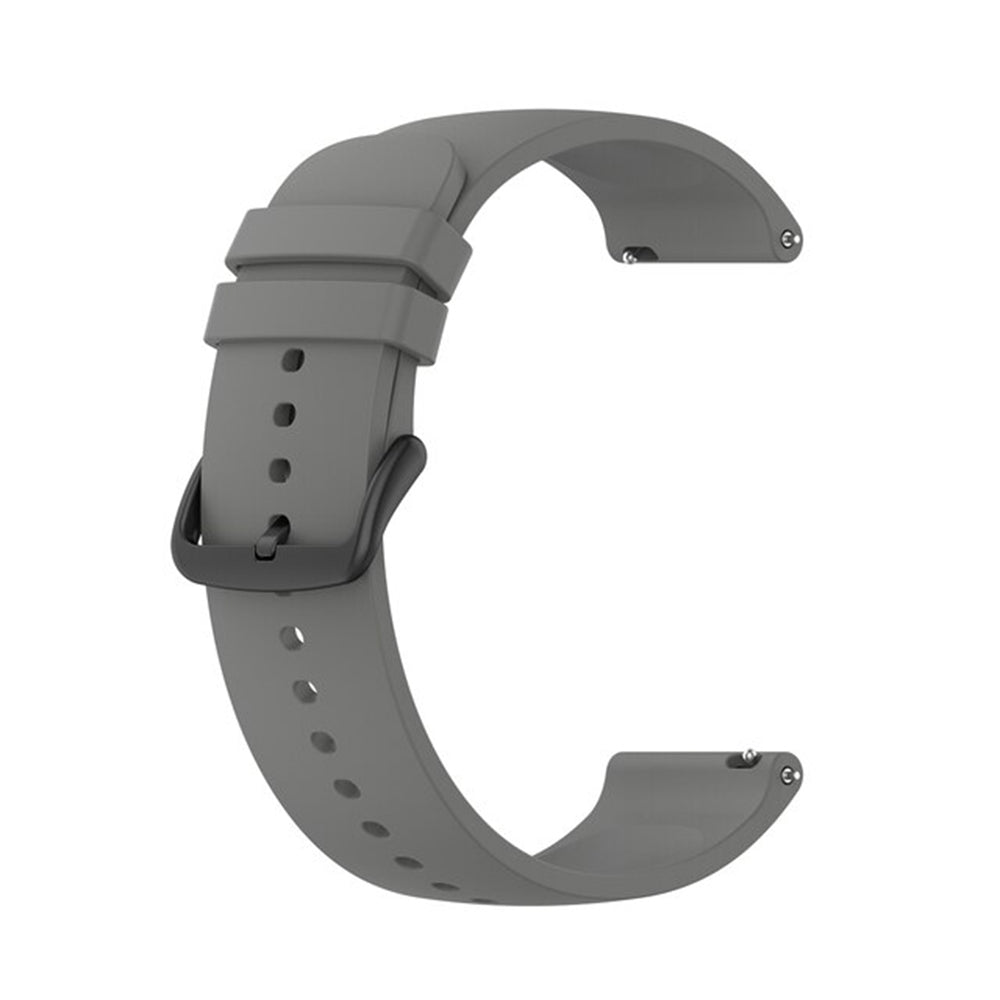 Remen Techsuit W001 za Samsung Galaxy Watch / Huawei Watch Series, 22mm, Sivi