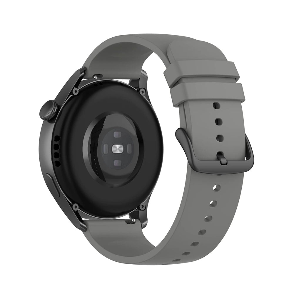 Remen Techsuit W001 za Samsung Galaxy Watch / Huawei Watch Series, 22mm, Sivi