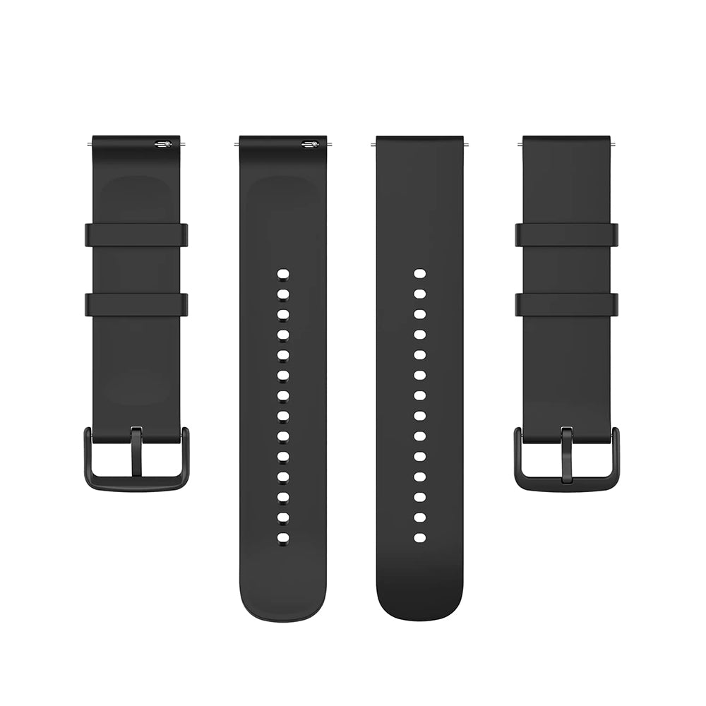 Remen Techsuit W001 za Samsung Galaxy Watch / Huawei Watch Series, Crni