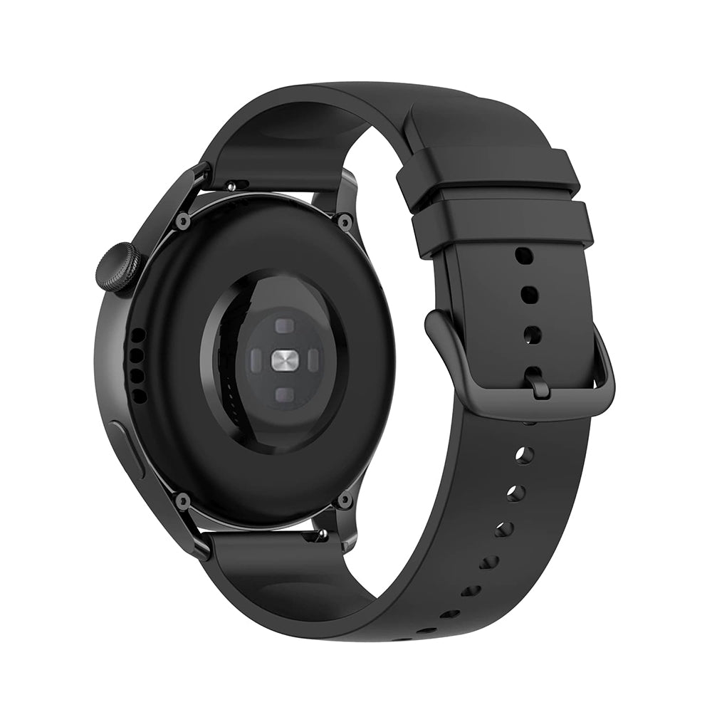 Remen Techsuit W001 za Samsung Galaxy Watch / Huawei Watch Series, Crni