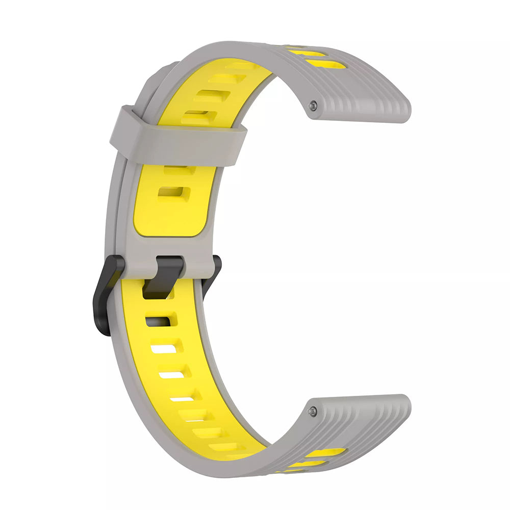 Remen Techsuit W002 za Huawei Watch / Xiaomi Watch Series, 22mm, Sivi