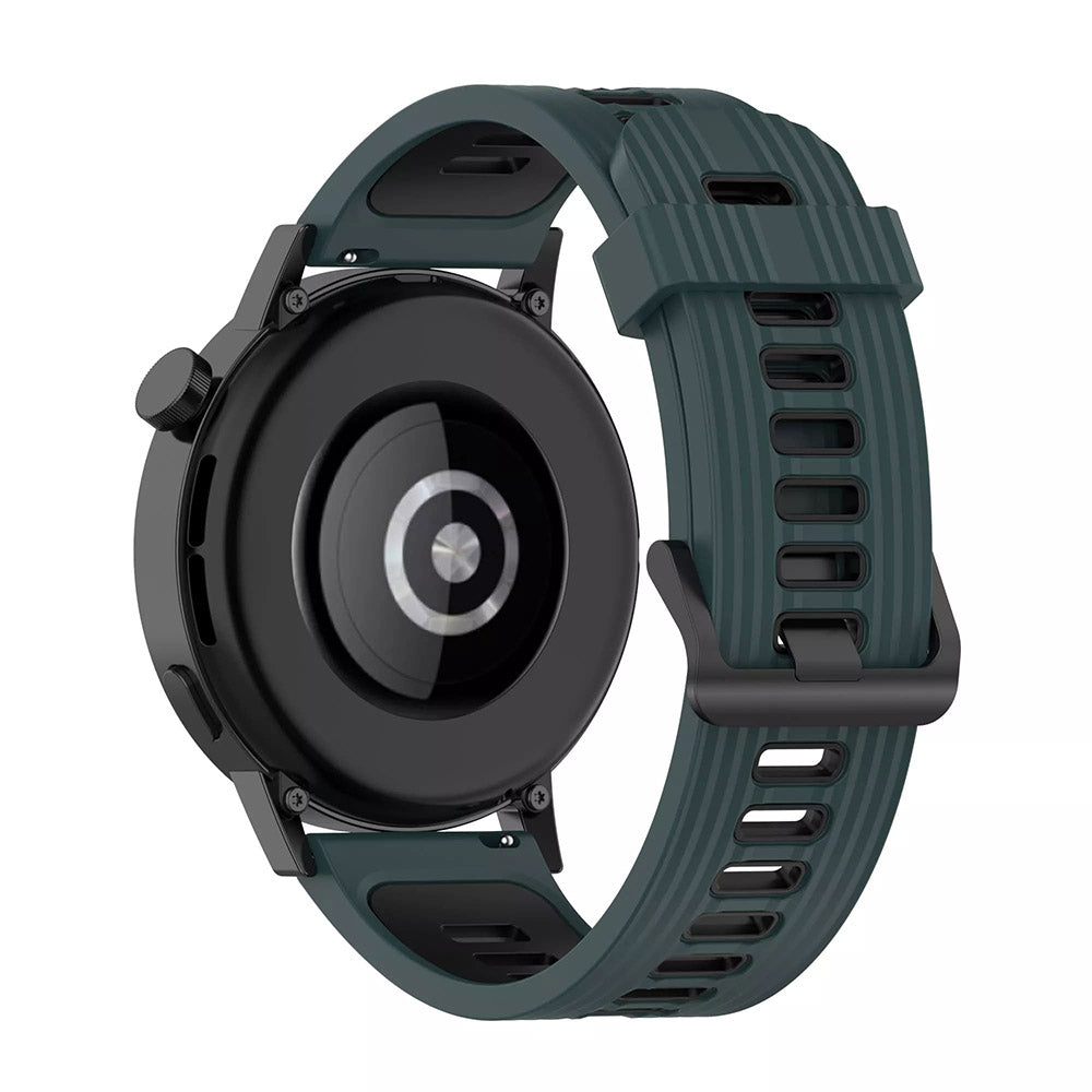 Remen Techsuit W002 za Samsung Galaxy Watch / Huawei Watch Series, 20mm, Zelen