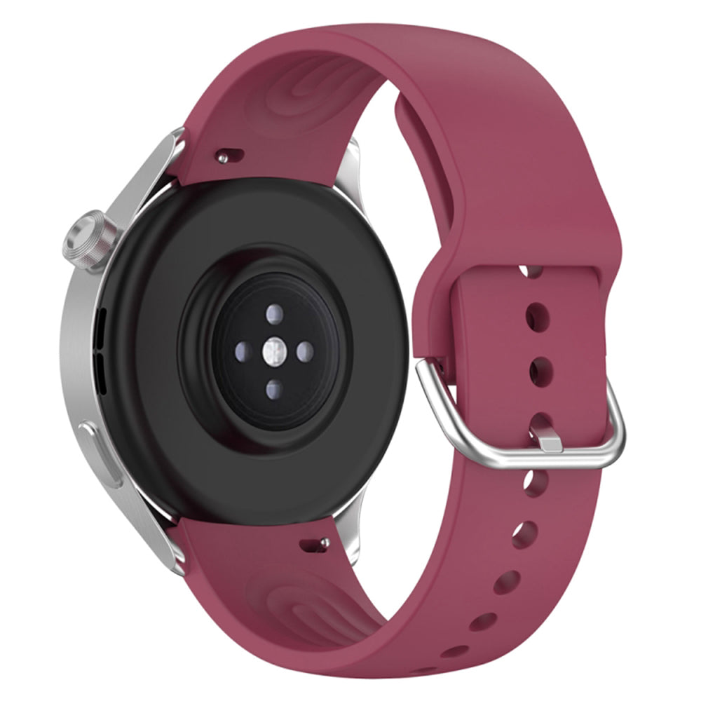 Narukvica Techsuit W003 za Huawei Watch / Xiaomi Watch Series, 22mm, Tamno Crvena