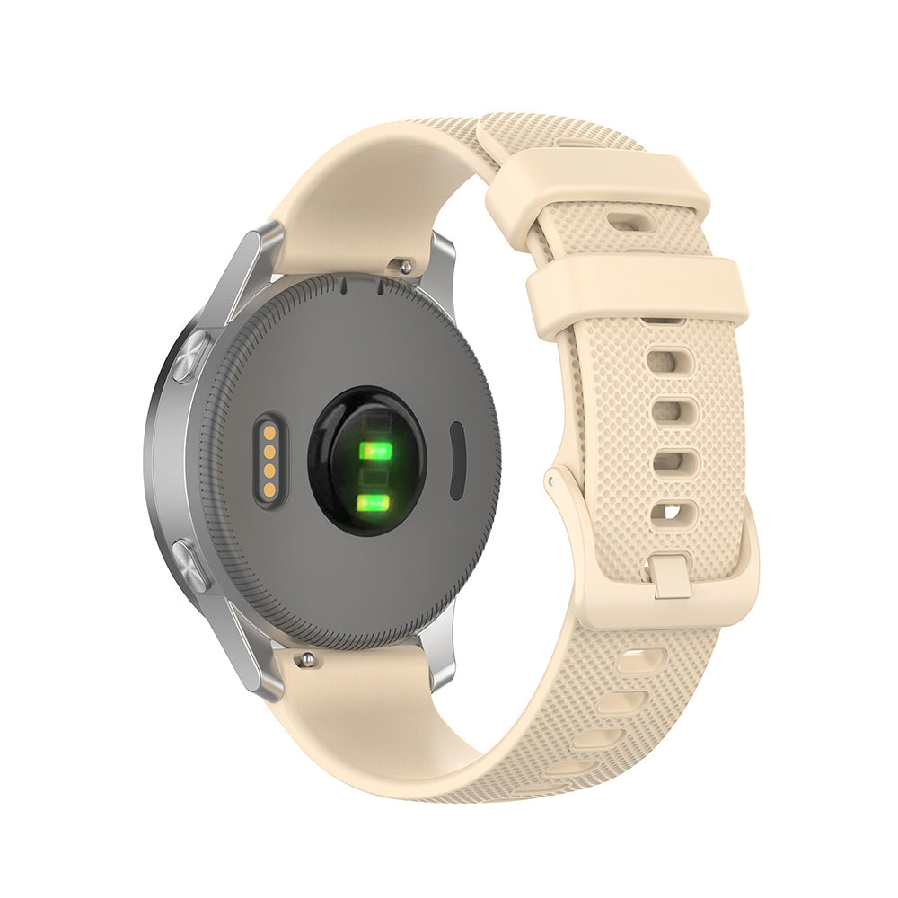 Techsuit W006 remen za Huawei Watch / Garmin Watch serije, 18mm, Krem
