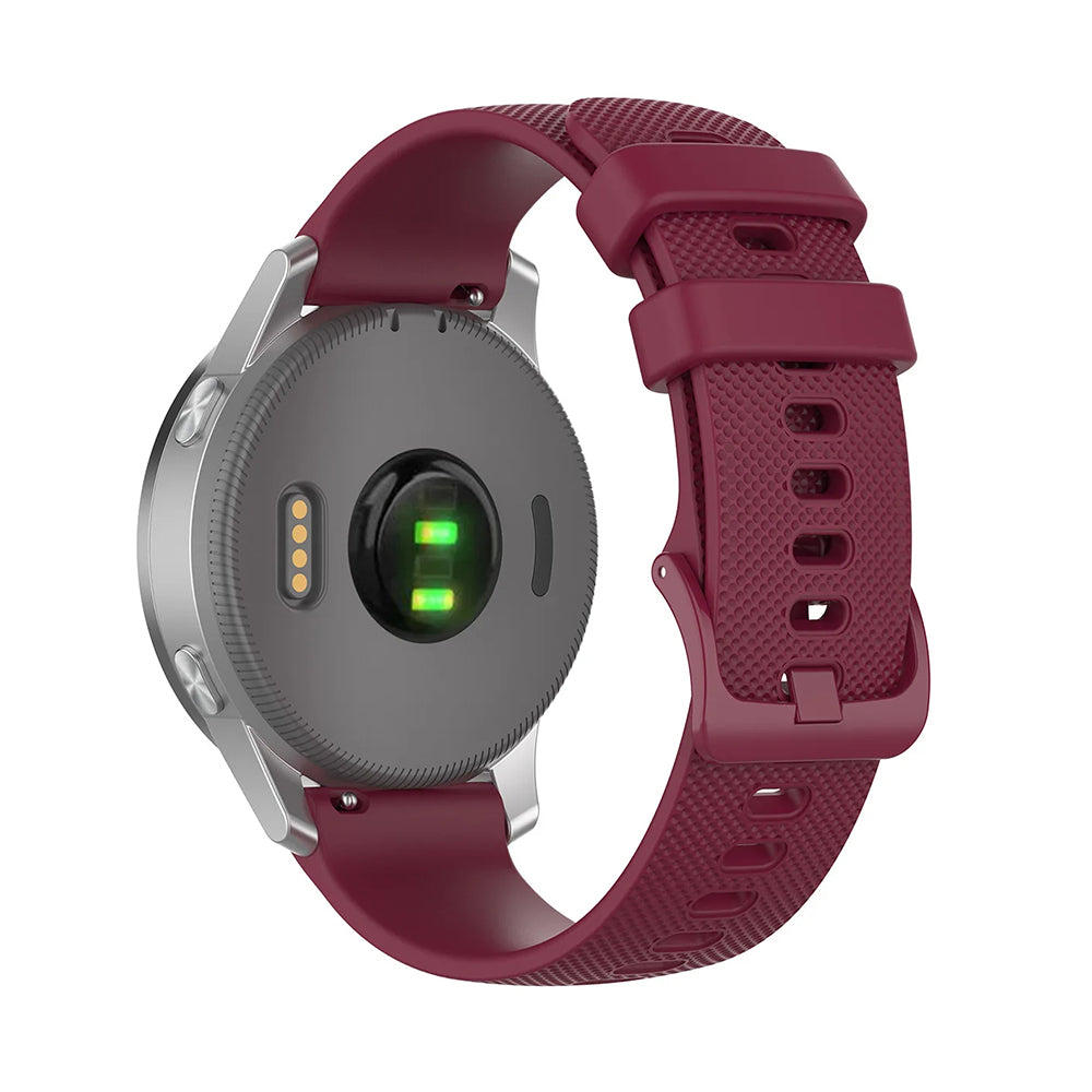 Remen Techsuit W006 za Huawei Watch / Xiaomi Watch Series, 22mm, Višnja