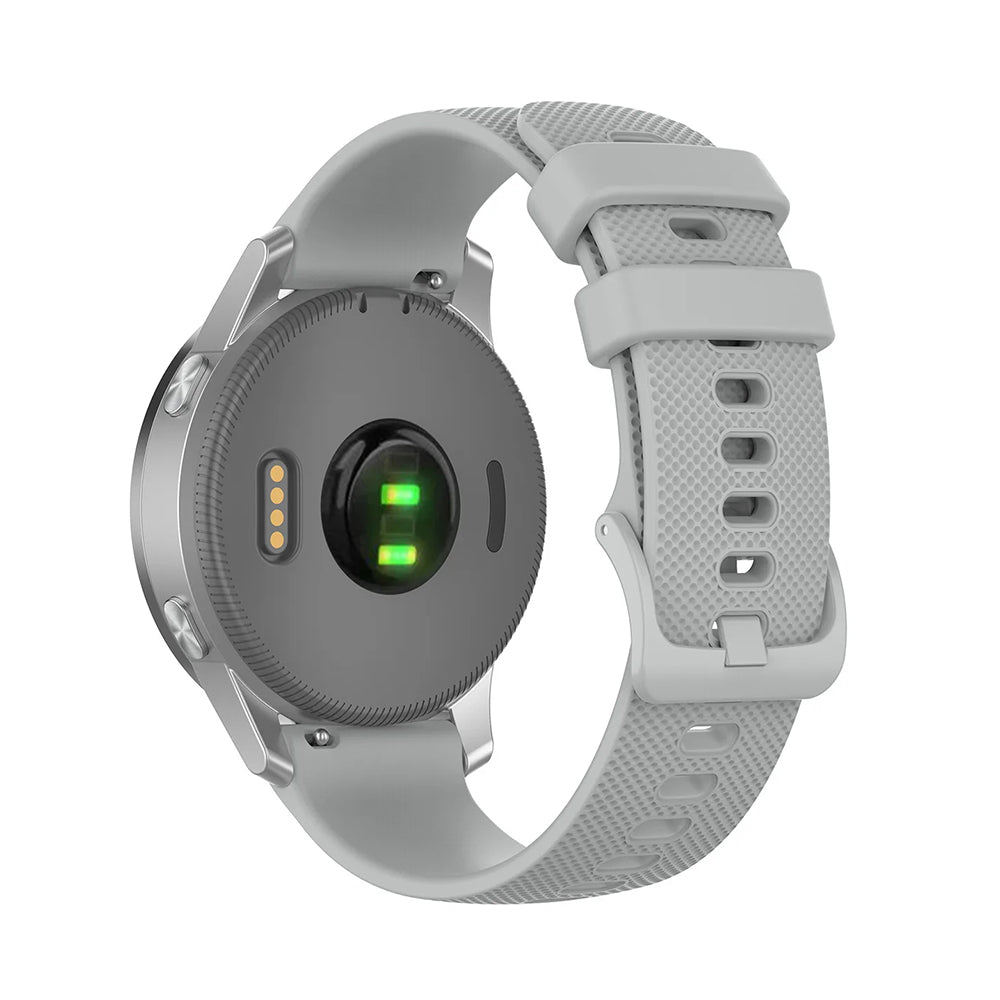 Remen Techsuit W006 za Samsung Galaxy Watch / Huawei Watch Series, 20mm, Sivi