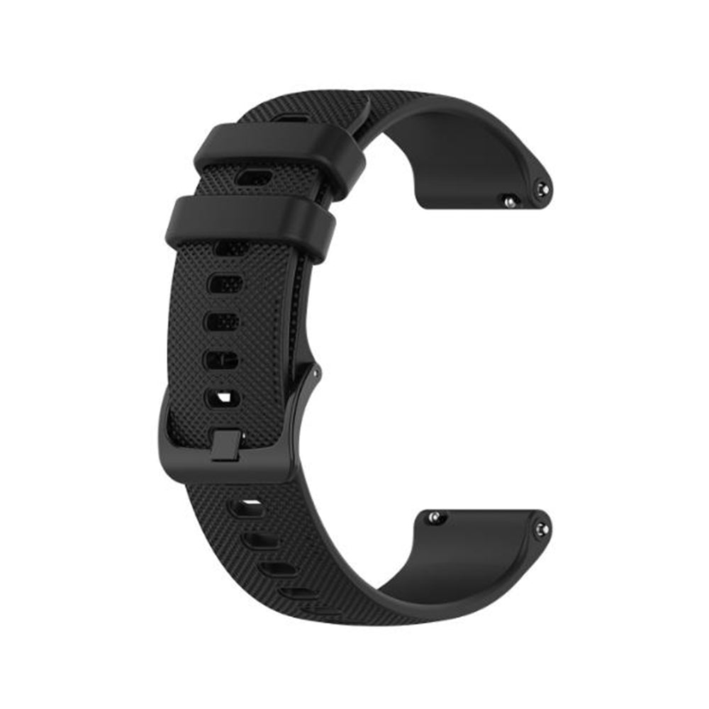 Remen Techsuit W006 za Samsung Galaxy Watch / Huawei Watch Series, 20mm, Crni