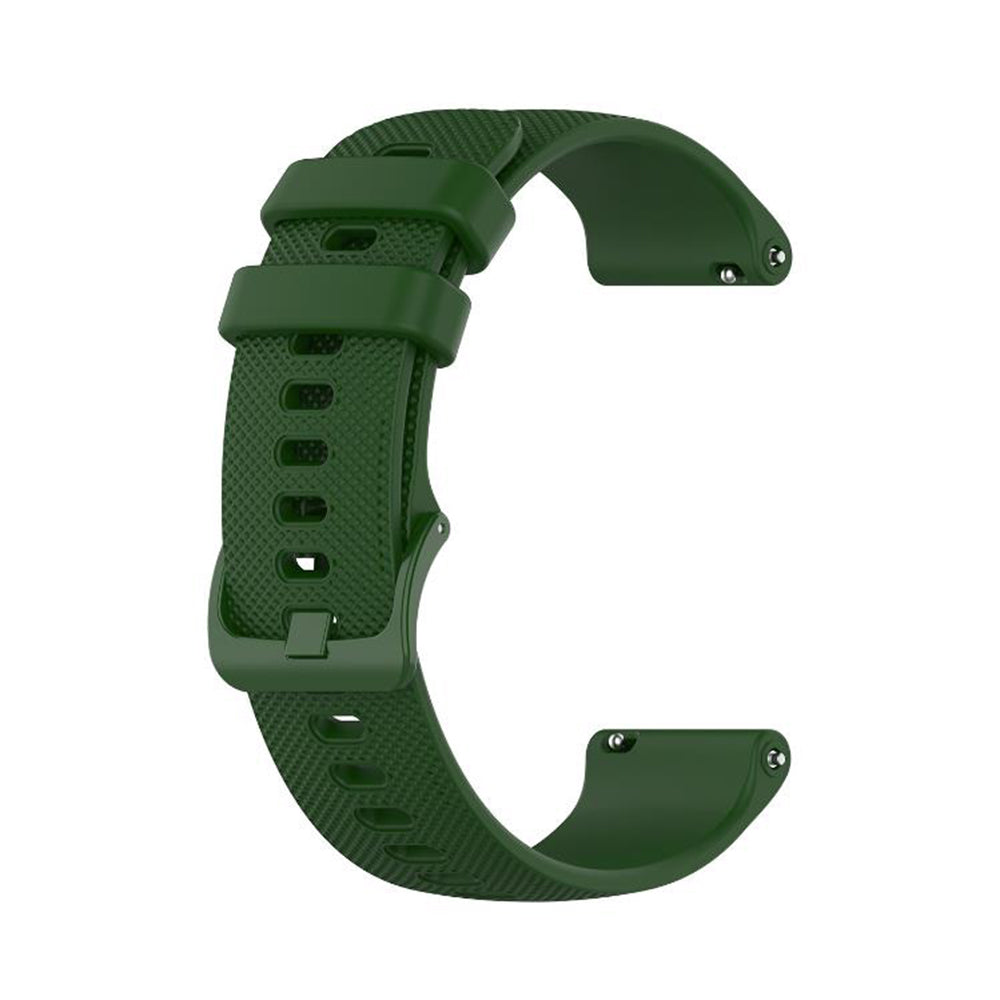 Remen Techsuit W006 za Samsung Galaxy Watch / Huawei Watch Series, 20mm, Zelena