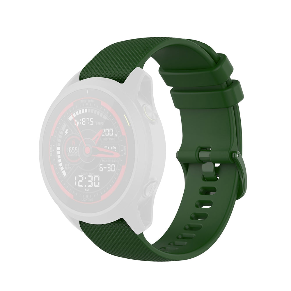 Remen Techsuit W006 za Samsung Galaxy Watch / Huawei Watch Series, 20mm, Zelena