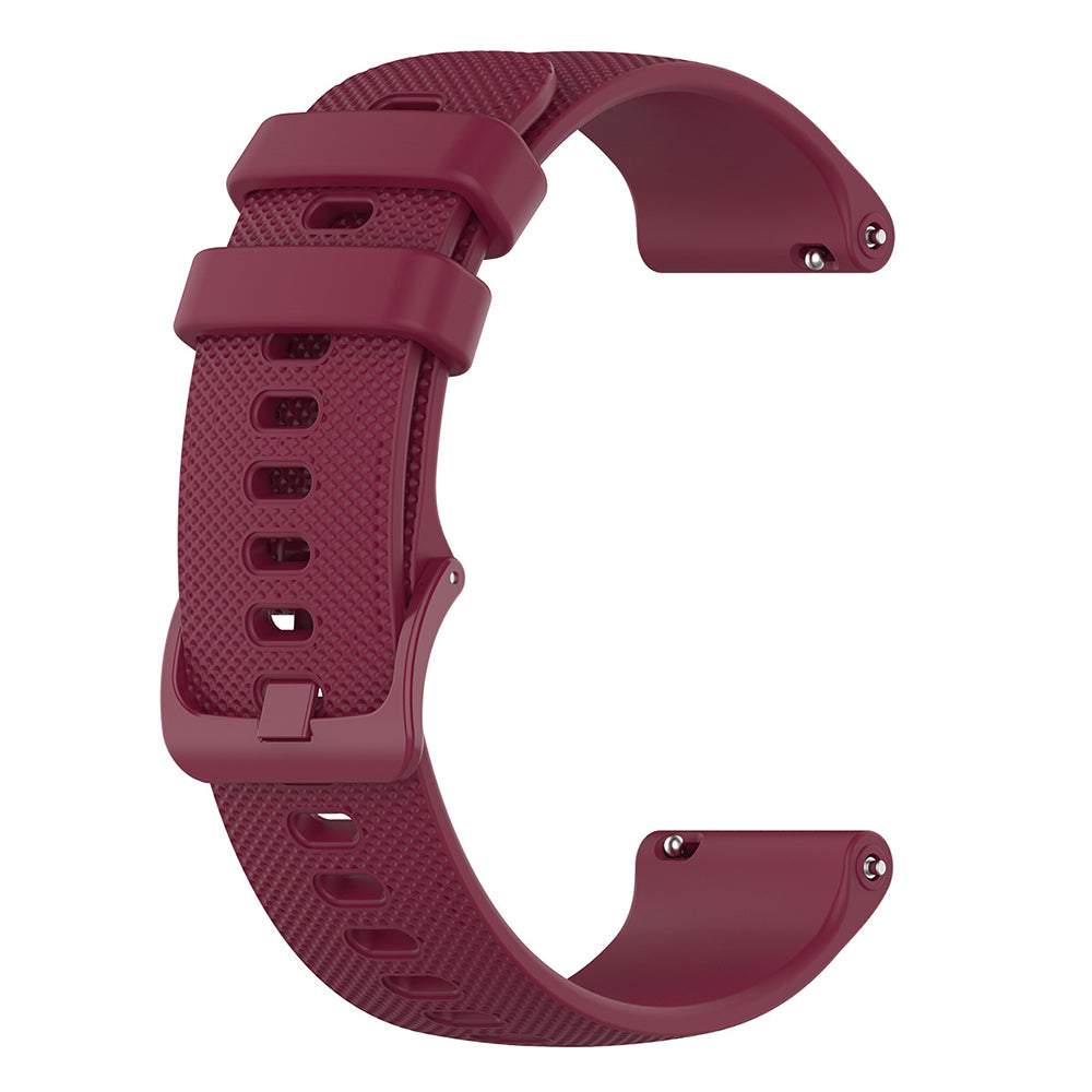 Remen Techsuit W006 za Samsung Galaxy Watch / Huawei Watch Series, 20mm, Višnja