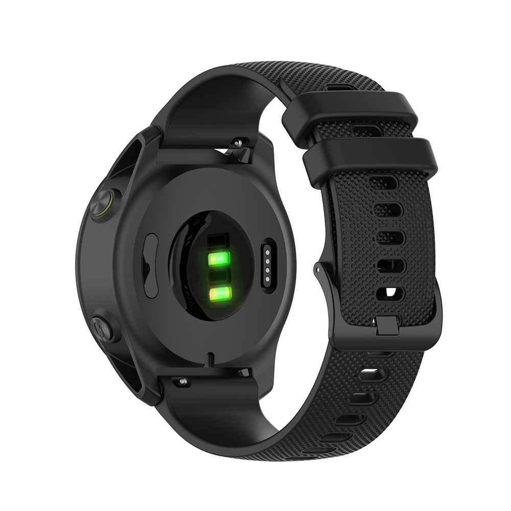 Remen Techsuit W006 za Samsung Galaxy Watch / Huawei Watch Series, 22mm, Crni