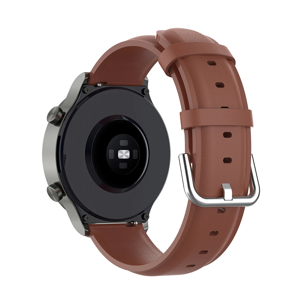 Remen Techsuit W007PU za Huawei Watch / Xiaomi Watch Series, smeđi