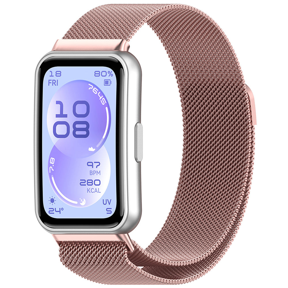 Curea Techsuit W009 za Huawei Band 11 / 11 Pro, Roza