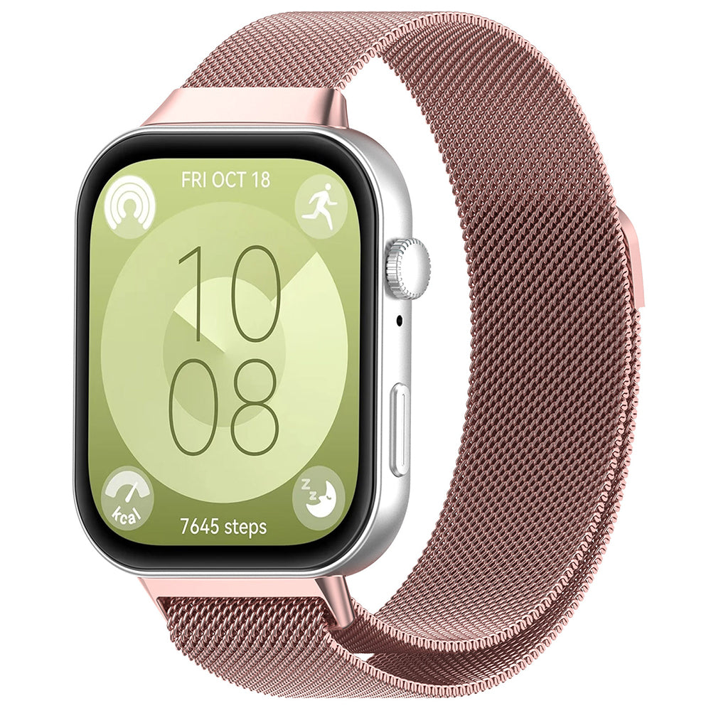 Remen Techsuit W009 za Huawei Watch Fit 4 Pro / Fit 4 / Fit 3, Roza