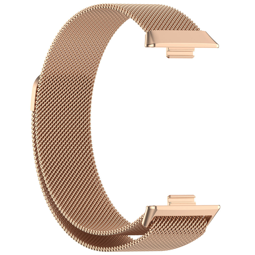 Curea Techsuit W009 za Huawei Watch Fit 4 Pro / Fit 4 / Fit 3, Zlatno Roza