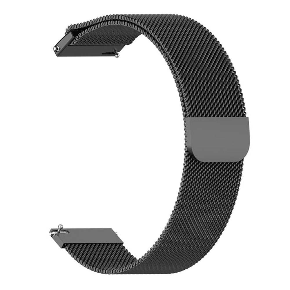 Remen Techsuit W009 za Huawei Watch / Garmin Watch Series, 18mm, Crni