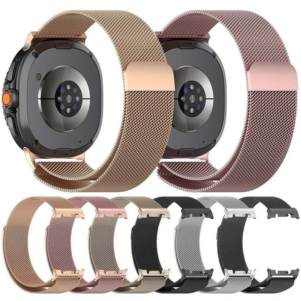 Curea Techsuit W009 za Samsung Galaxy Watch8 / Watch8 Classic Series, Srebrna