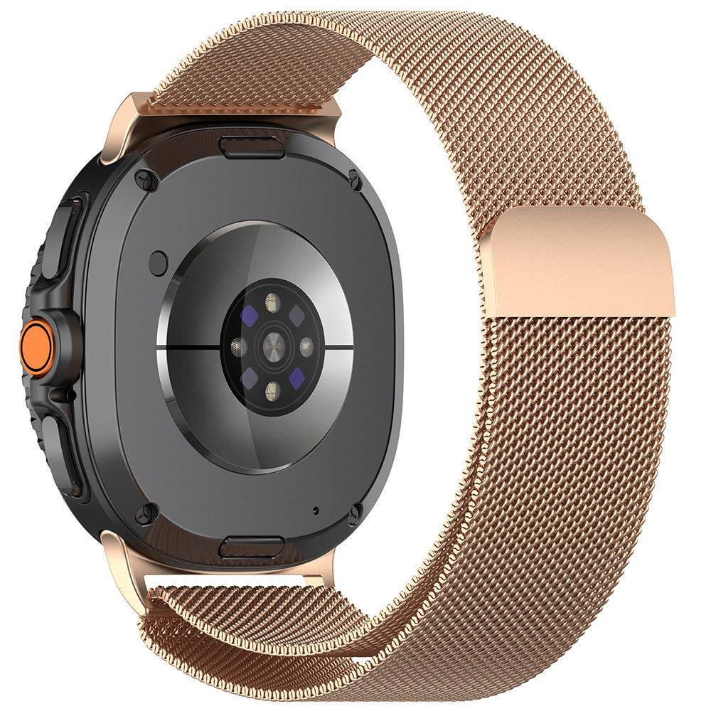 Curea Techsuit W009 za Samsung Galaxy Watch8 / Watch8 Classic Series, Zlatno Roza