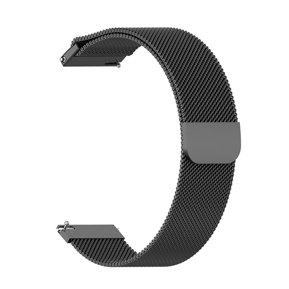 Remen Techsuit W009 za Samsung Galaxy Watch / Huawei Watch Series, 20mm, Crni