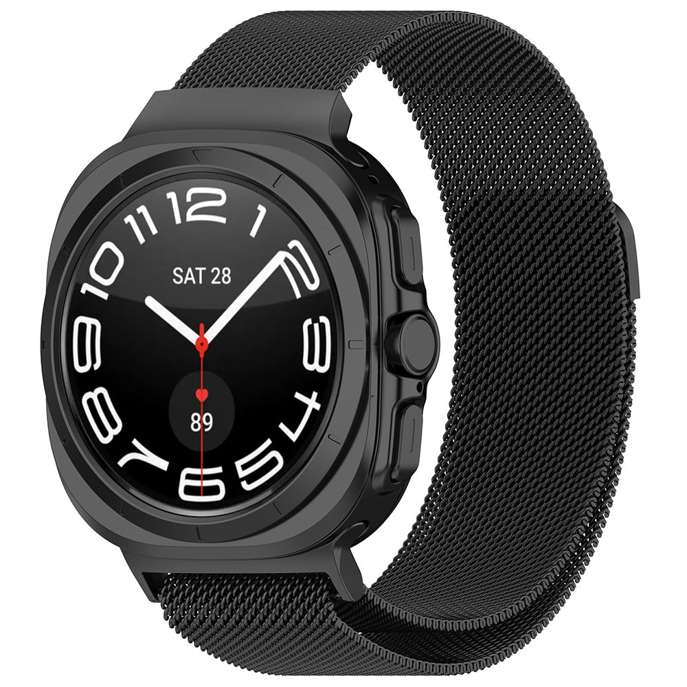 Remen Techsuit W009 za Samsung Galaxy Watch Ultra, Crni