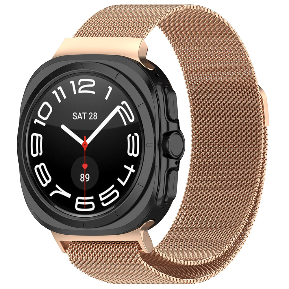 Remen Techsuit W009 za Samsung Galaxy Watch Ultra, Ružičasto Zlato