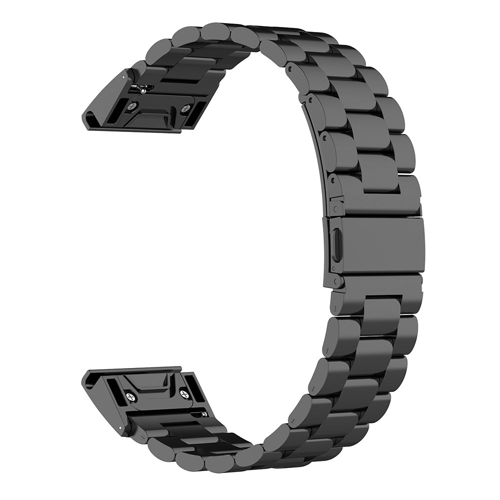 Remen Techsuit W010 za Garmin Watch Fenix / Forerunner seriju, 22mm, Crni