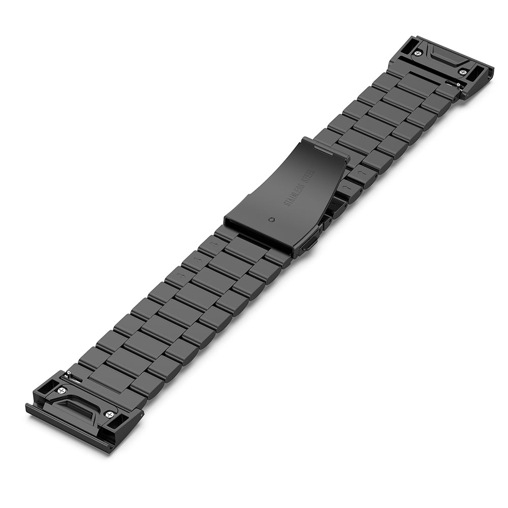 Techsuit W010 remen za Garmin Watch Fenix seriju, 26mm, Crni