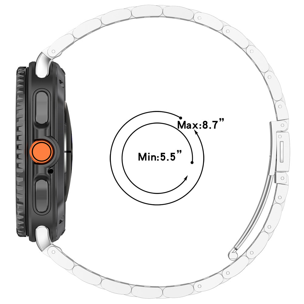 Techsuit W010 remen za Samsung Galaxy Watch8 / Watch8 Classic Series, Zlatna