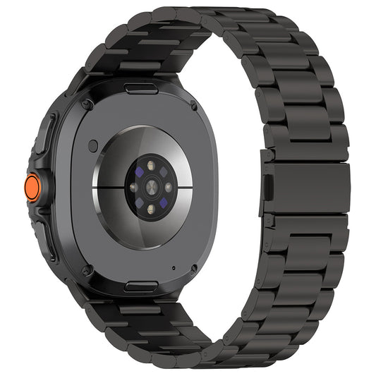 Remen Techsuit W010 za Samsung Galaxy Watch 8 Classic / Watch8 44mm / Watch 8 40mm, Crni