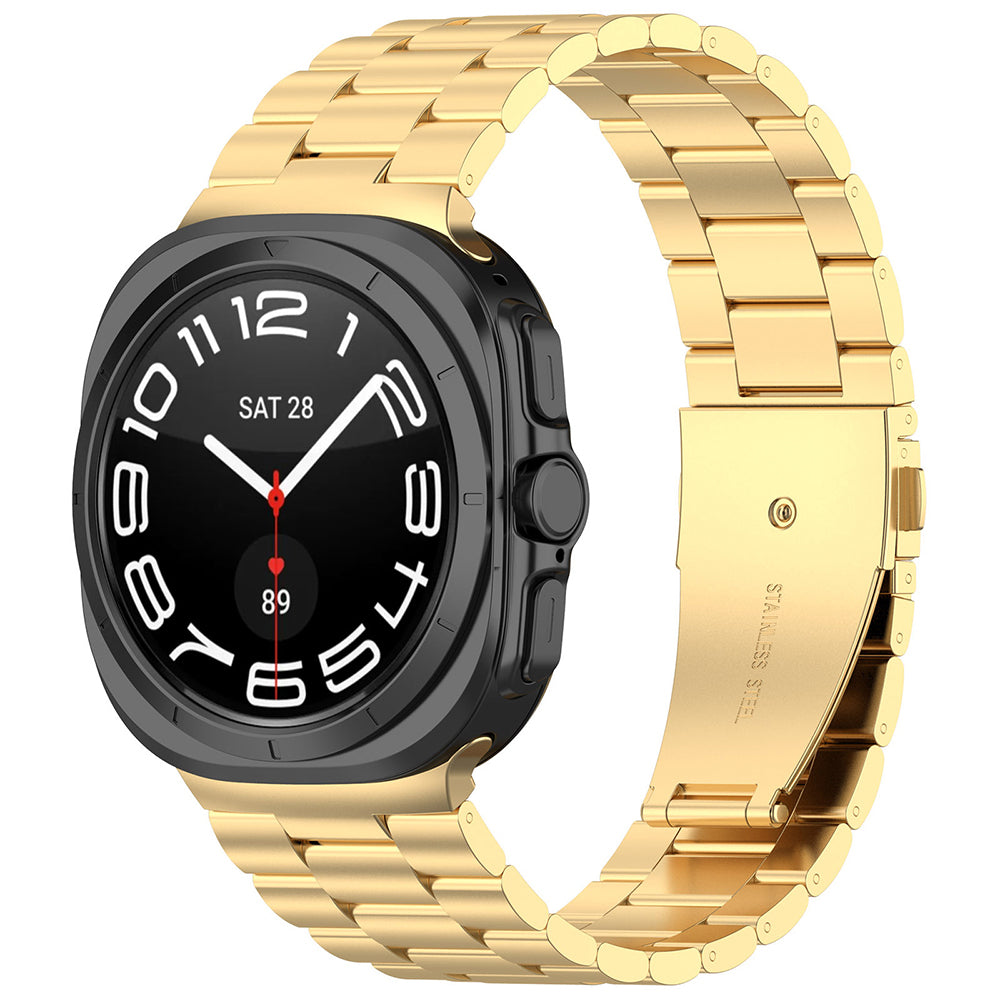 Techsuit W010 remen za Samsung Galaxy Watch Ultra, Zlatni
