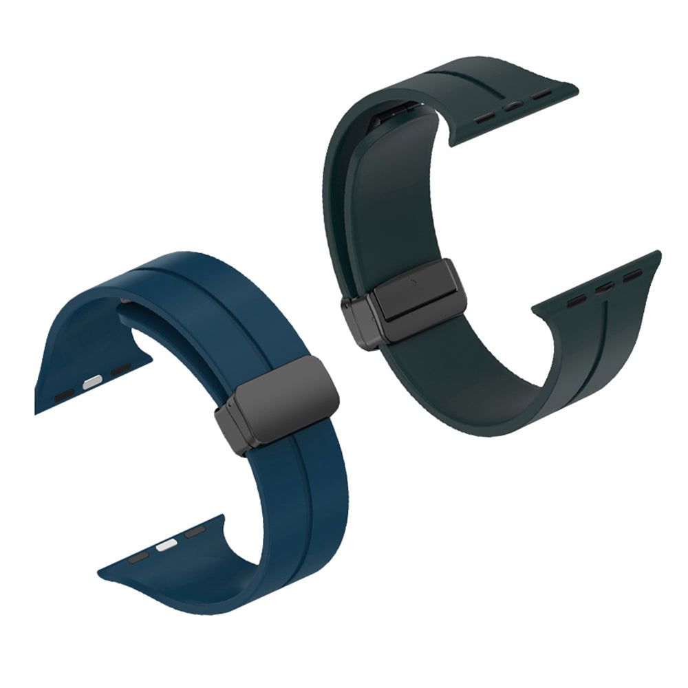 Remen Techsuit W011 za Apple Watch 49mm / 46mm / 45mm / 44mm / 42mm serije, Ljubičasti