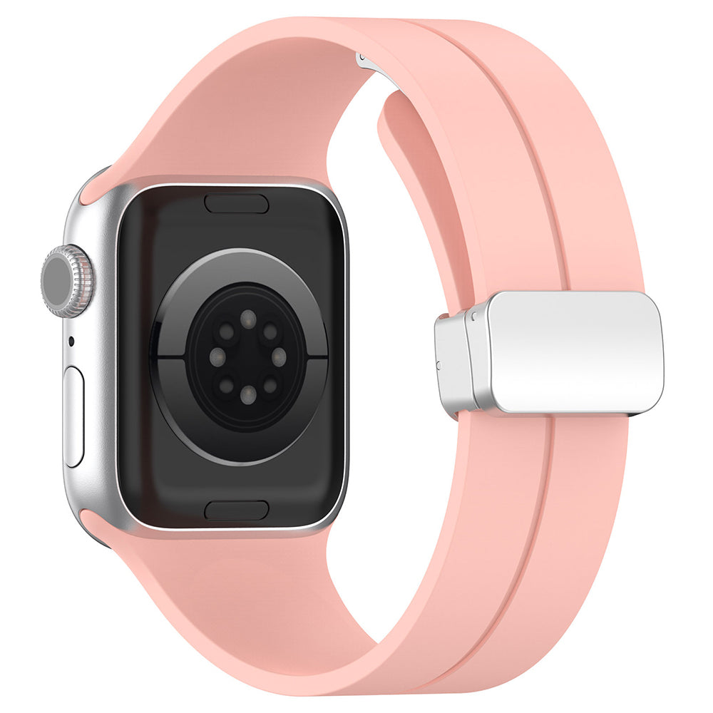 Remen Techsuit W011 za Apple Watch 49mm / 46mm / 45mm / 44mm / 42mm serije, Roza